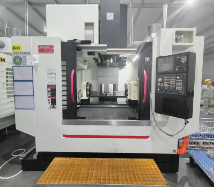 喬峰加工中心安裝古田四軸轉(zhuǎn)臺(tái)